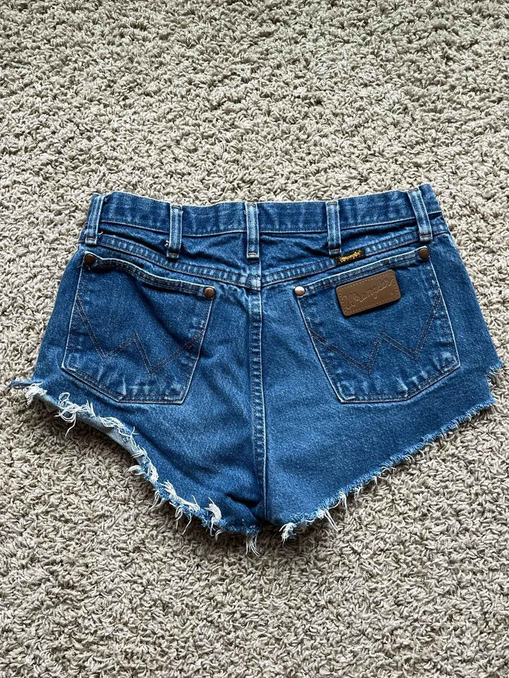 Wrangler denim cutoff shorts